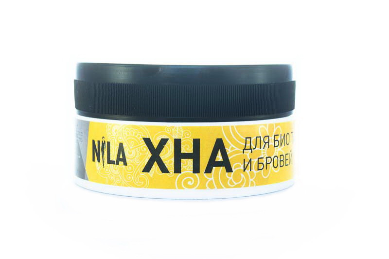 Хна для біотату і брів, чорна 20 гр. Nila