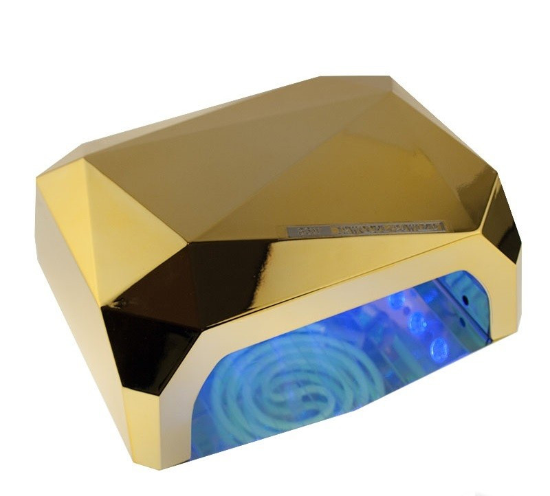 LED/CCFL Лампа (гібридна) з магнітним дном 36 Вт (золото)*