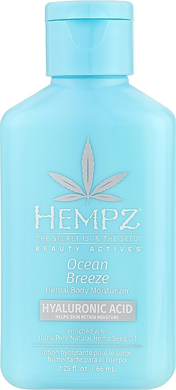 Зволожуюче молочко для тіла "Оушен Бриз" HEMPZ Ocean Breeze Herbal Moisturizer, 65 мл
