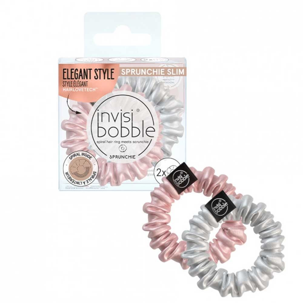 Резинка-браслет для волос Sprunchie Slim Bella Chrome Invisibobble на beauty-prof.com Фото 2 Резинка-браслет для волос Sprunchie Slim Bella Chrome Invisibobble Фото 2