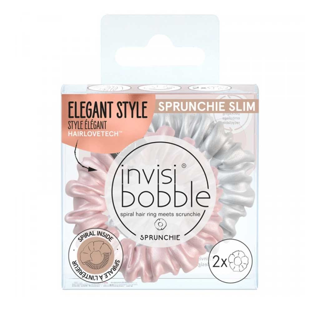 Резинка-браслет для волос Sprunchie Slim Bella Chrome Invisibobble на beauty-prof.com Фото 3 Резинка-браслет для волос Sprunchie Slim Bella Chrome Invisibobble Фото 3