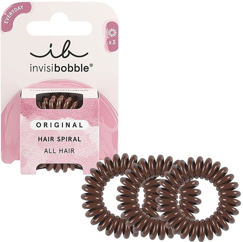 Резинка-браслет для волос Original Pretzel Brown Invisibobble  Фото 2 