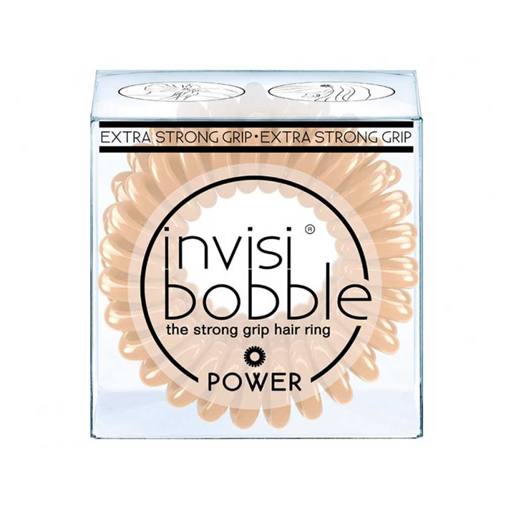 Резинка-браслет для волосся Power To Be or Nude to Be Invisibobble на beauty-prof.com Фото 2 Резинка-браслет для волосся Power To Be or Nude to Be Invisibobble Фото 2