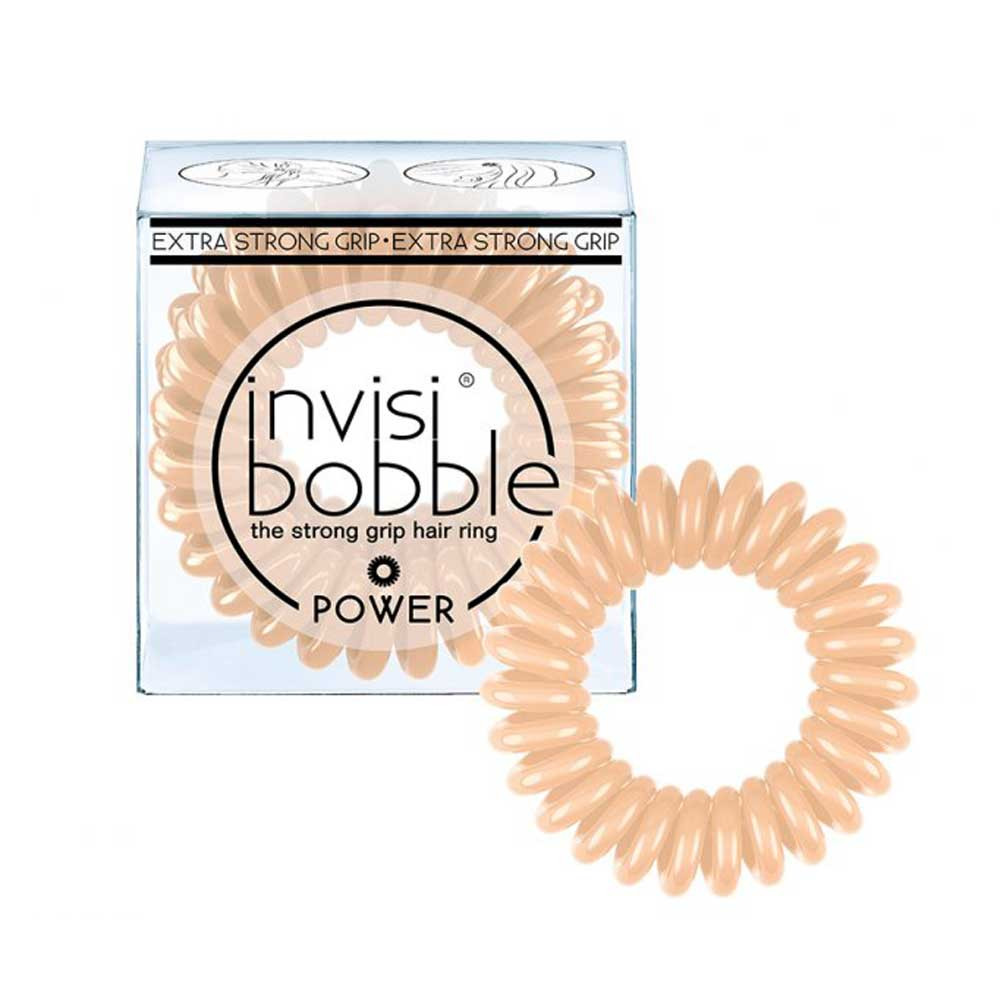 Резинка-браслет для волосся Power To Be or Nude to Be Invisibobble на beauty-prof.com Фото 3 Резинка-браслет для волосся Power To Be or Nude to Be Invisibobble Фото 3