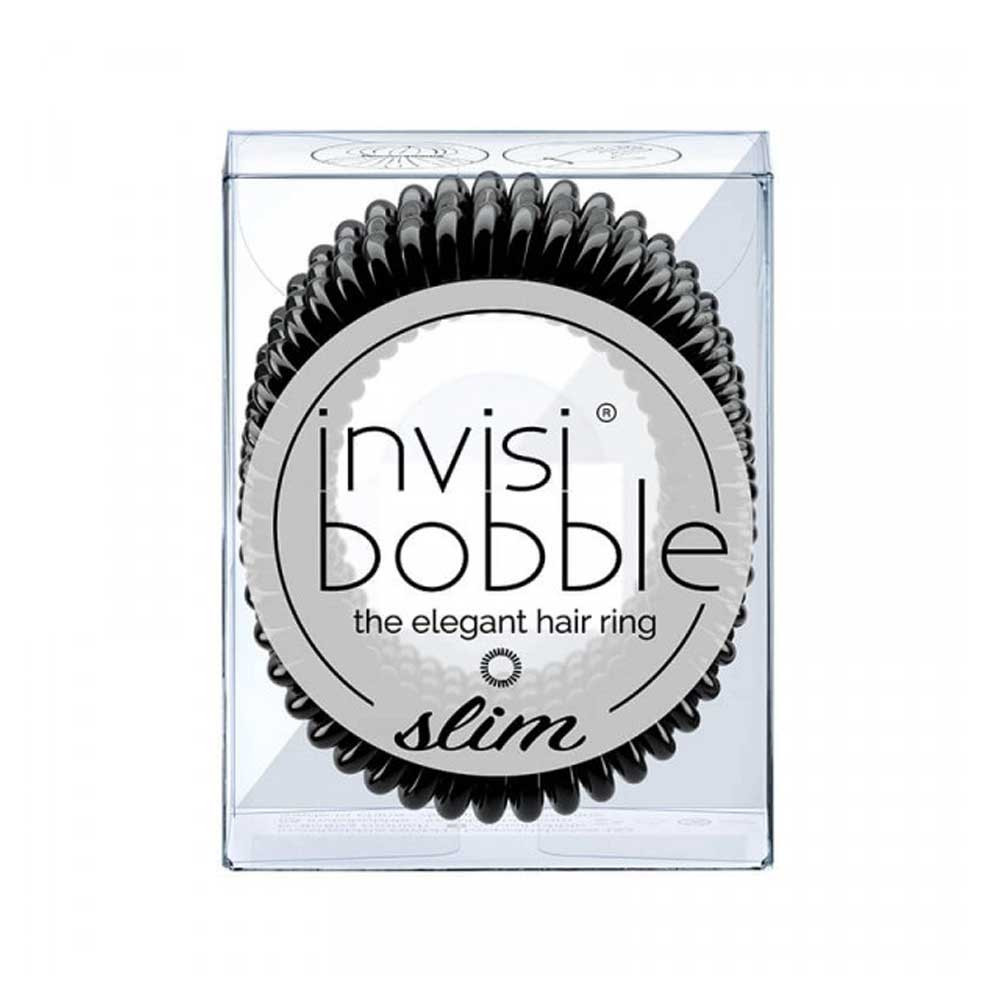 Резинка-браслет для волосся Slim True Black Invisibobble на beauty-prof.com Фото 2 Резинка-браслет для волосся Slim True Black Invisibobble Фото 2