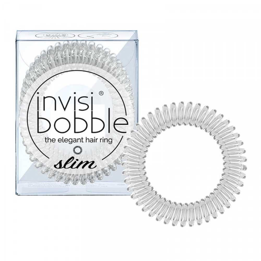 Резинка-браслет для волосся Slim Crystal Clear Invisibobble на beauty-prof.com Фото 2 Резинка-браслет для волосся Slim Crystal Clear Invisibobble Фото 2