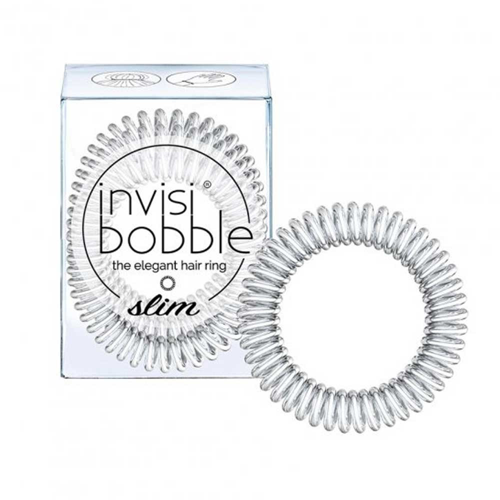 Резинка-браслет для волосся Slim Chrome Sweet Chrome Invisibobble на beauty-prof.com Фото 2 Резинка-браслет для волосся Slim Chrome Sweet Chrome Invisibobble Фото 2