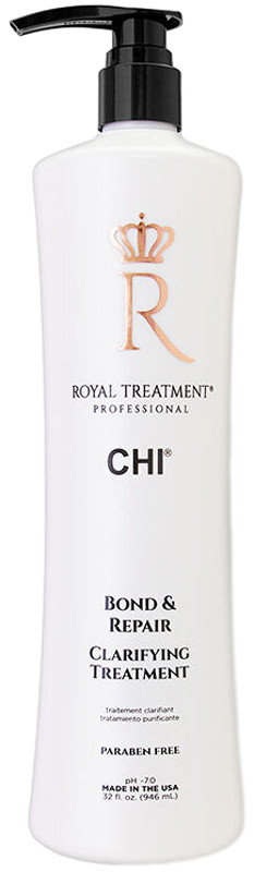 Засіб для вирівнювання пористості волосся Bond&Repair Clarifying Royal Treatment CHI, 946 мл