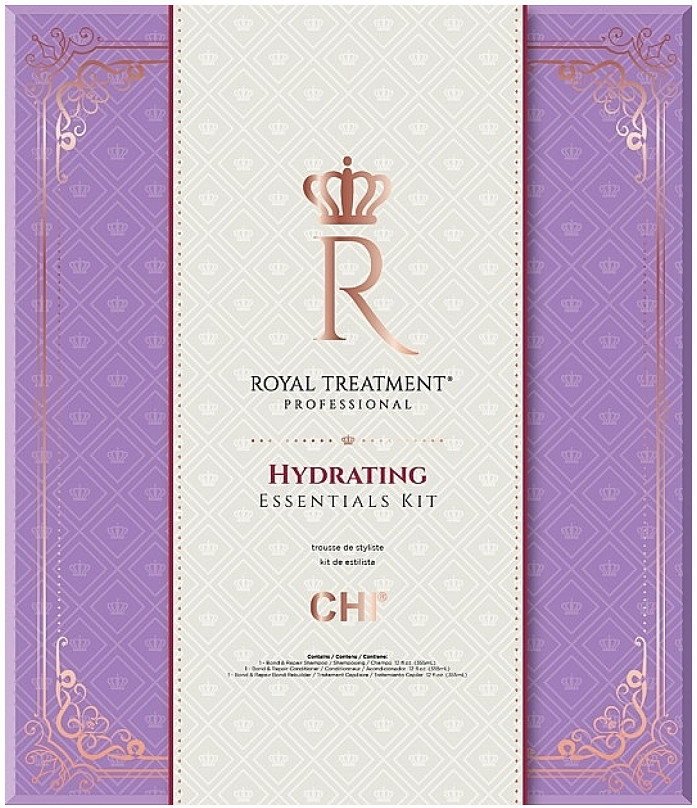 Набір для зволоження волосся Hydrating Royal Treatment CHI, (355 мл/355 мл/118 мл) на beauty-prof.com Набір для зволоження волосся Hydrating Royal Treatment CHI, (355 мл/355 мл/118 мл)
