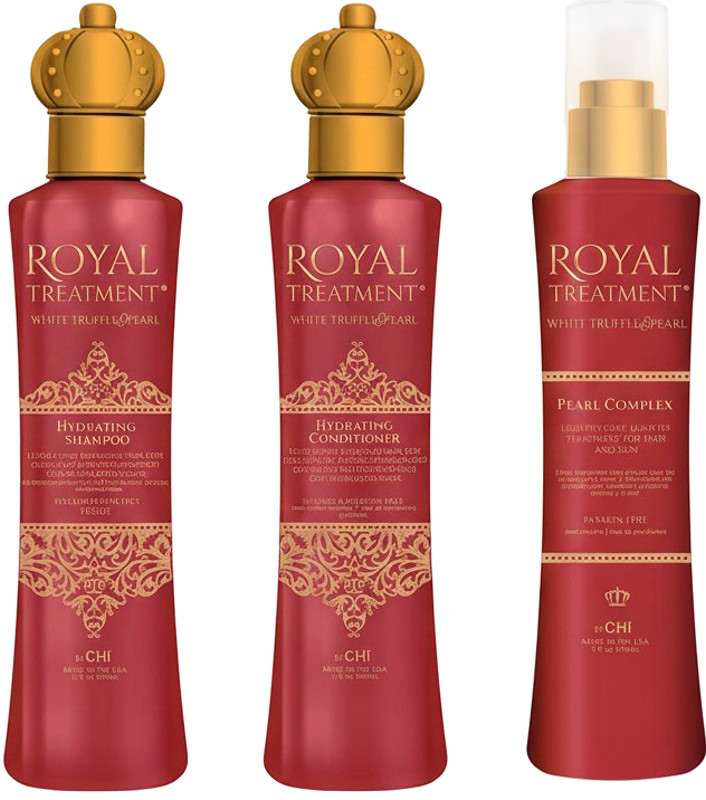 Набір для зволоження волосся Hydrating Royal Treatment CHI, (355 мл/355 мл/118 мл) на beauty-prof.com Фото 2 Набір для зволоження волосся Hydrating Royal Treatment CHI, (355 мл/355 мл/118 мл) Фото 2
