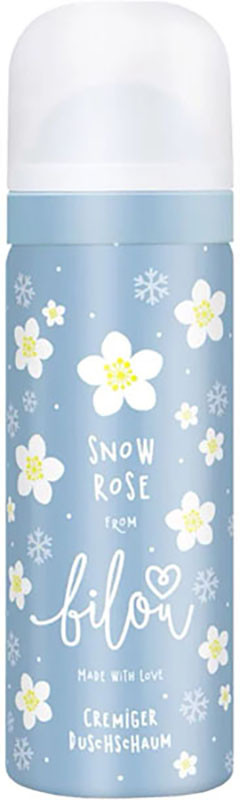 Пенка для душа Мини Snow Rose Bilou, 50 мл