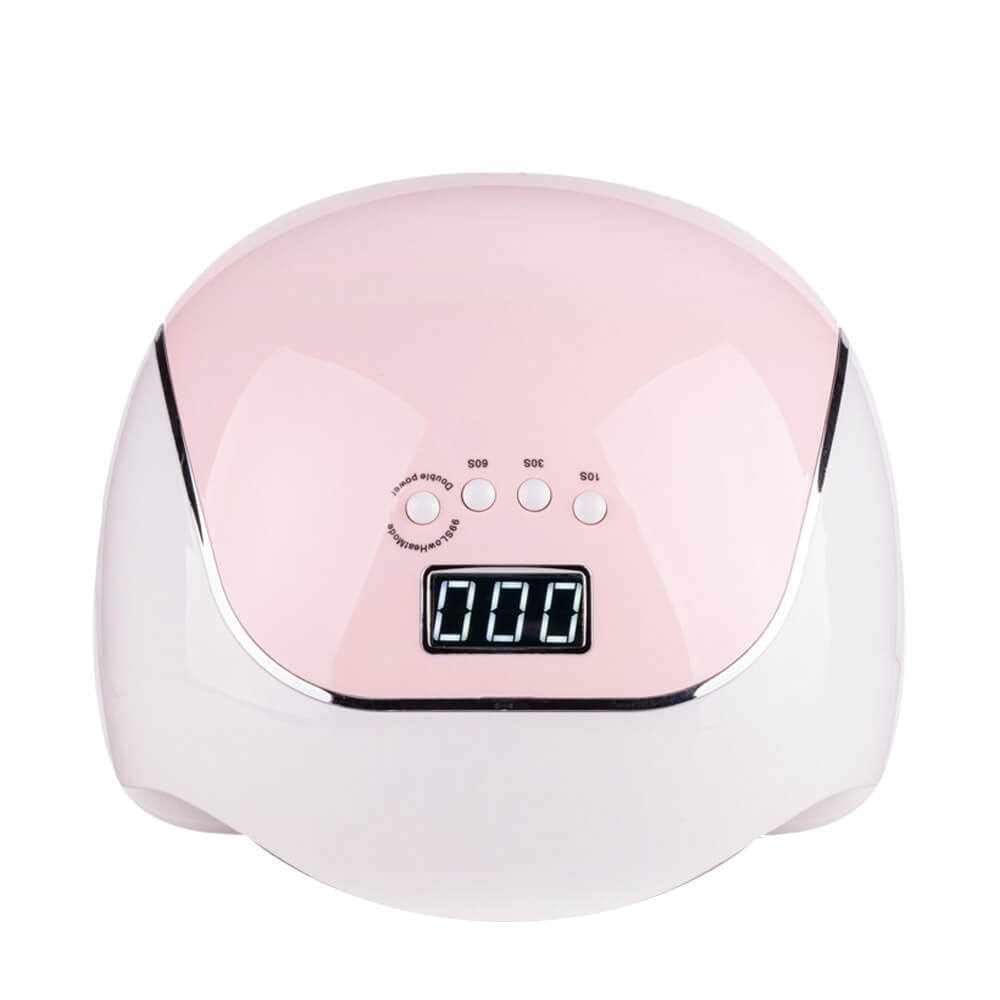 LED+UV SUN Лампа для нігтів BQ-V5 120W MACAROON PINK 