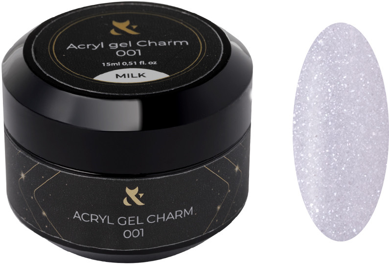 Акригель Acryl gel Charm №001 F.O.X, 15 мл