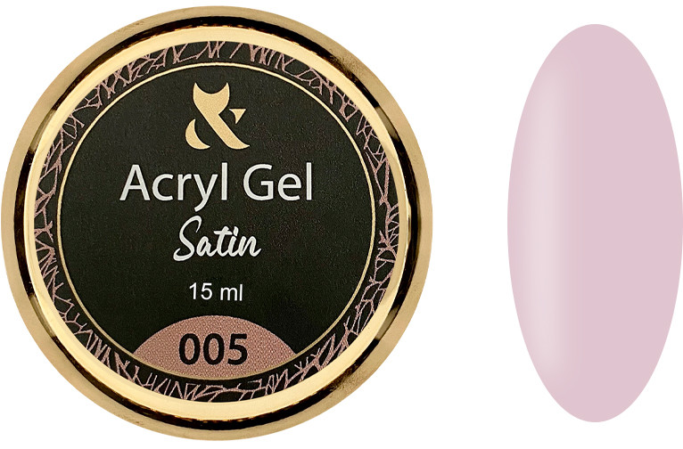 Акригель Acryl gel Satin №005 F.O.X, 15 мл