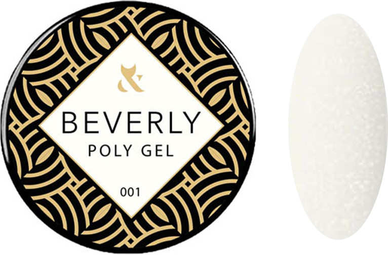 Полігель Poly gel Beverly №001 F.O.X, 15 мл