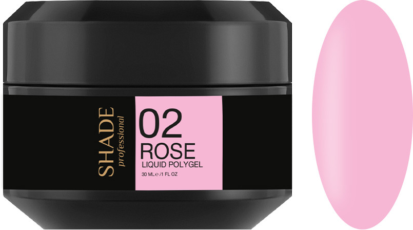 Рідкий полігель Liquid Polygel № 02 Rose Shade, 30 мл