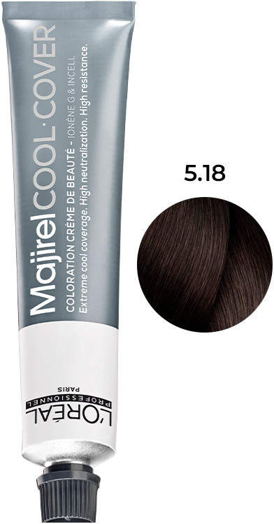 Крем-фарба MAJIREL Cool Cover 5.18 L’Oreal Professionnel Paris, 50 мл