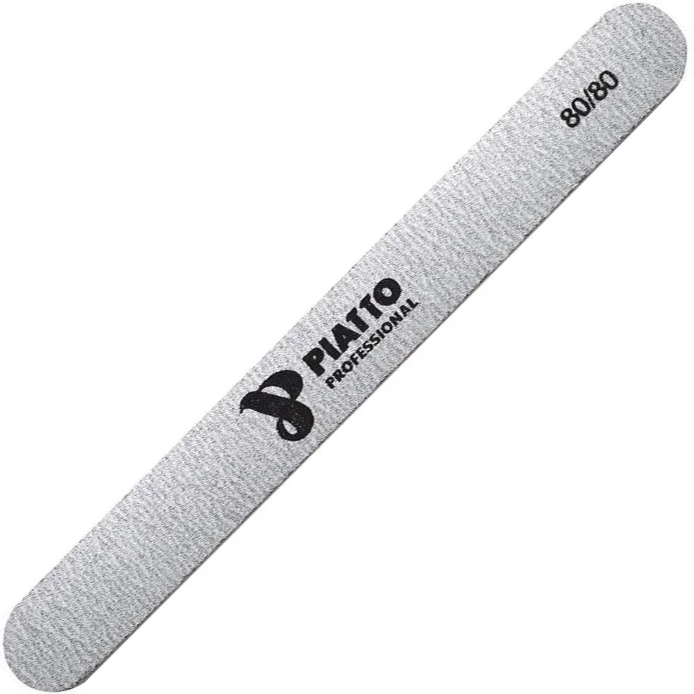 Пилка Пряма для нігтів  Piatto 80/80