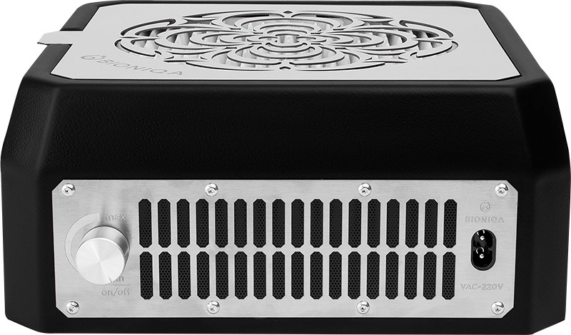 Настільна витяжка для манікюру з HEPA фільтром Bioniqa Tabletop H V3 Black на beauty-prof.com Фото 2 Настільна витяжка для манікюру з HEPA фільтром Bioniqa Tabletop H V3 Black Фото 2