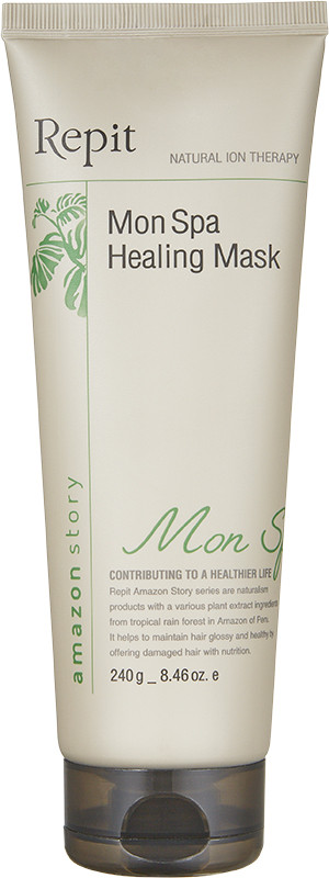 Маска лікувальна для всіх типів волосся Cure Healing Mask Amazon Story MonSpa Repit, 240 г