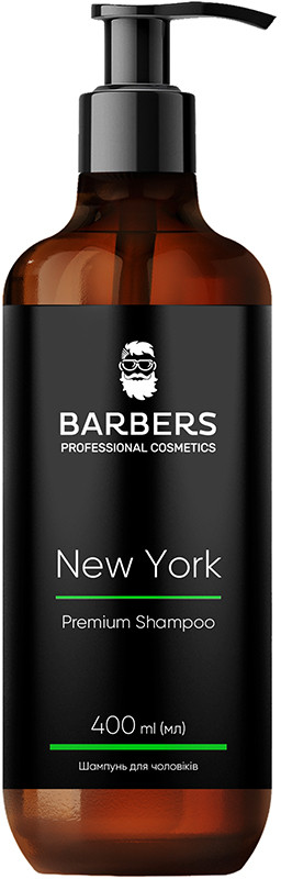 Шампунь для чоловіків тонізуючий Barbers New York, 400 мл на beauty-prof.com Шампунь для чоловіків тонізуючий Barbers New York, 400 мл