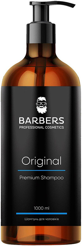 Шампунь для чоловіків для щоденного використання Barbers Original, 1000 мл 