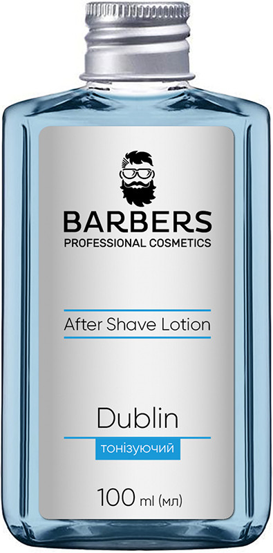 Тонізуючий лосьйон після гоління Barbers Dublin, 100 мл