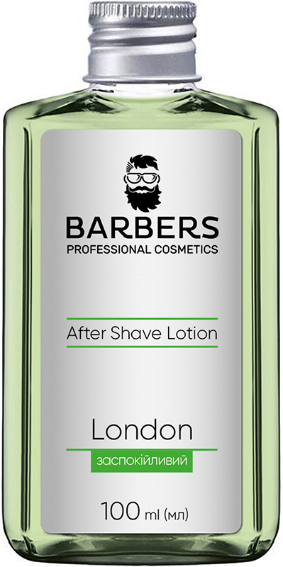 Заспокійливий лосьйон після гоління Barbers London, 100 мл 