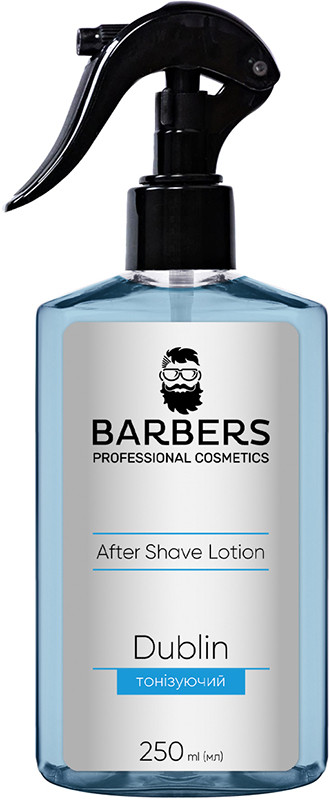 Тонізуючий лосьйон після гоління Barbers Dublin, 250 мл