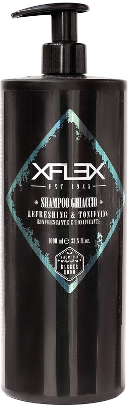 Шампунь для волос ежедневный Shampoo Ghiaccio XFLEX, 1000 мл