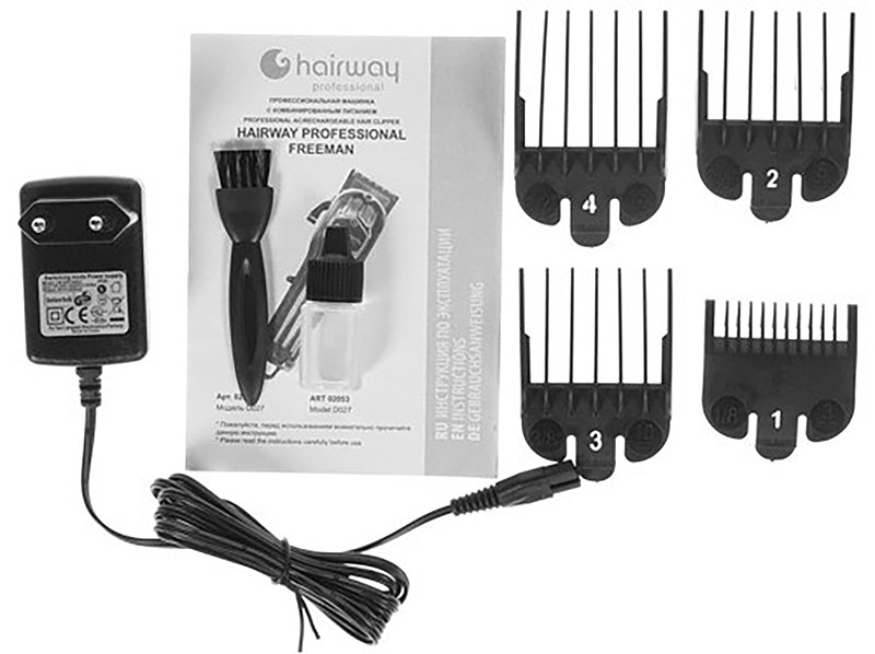 Машинка для стрижки волосся Freeman Hairway 02053 на beauty-prof.com Фото 3 Машинка для стрижки волосся Freeman Hairway 02053 Фото 3