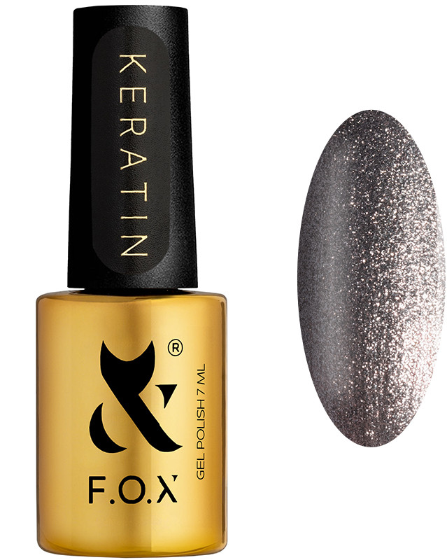Гель-лак 001 Keratin Fashion Capsule  F.O.X, 7 мл