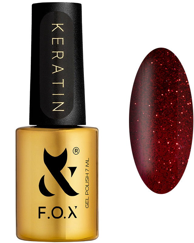 Гель-лак 004 Keratin Fashion Capsule  F.O.X, 7 мл