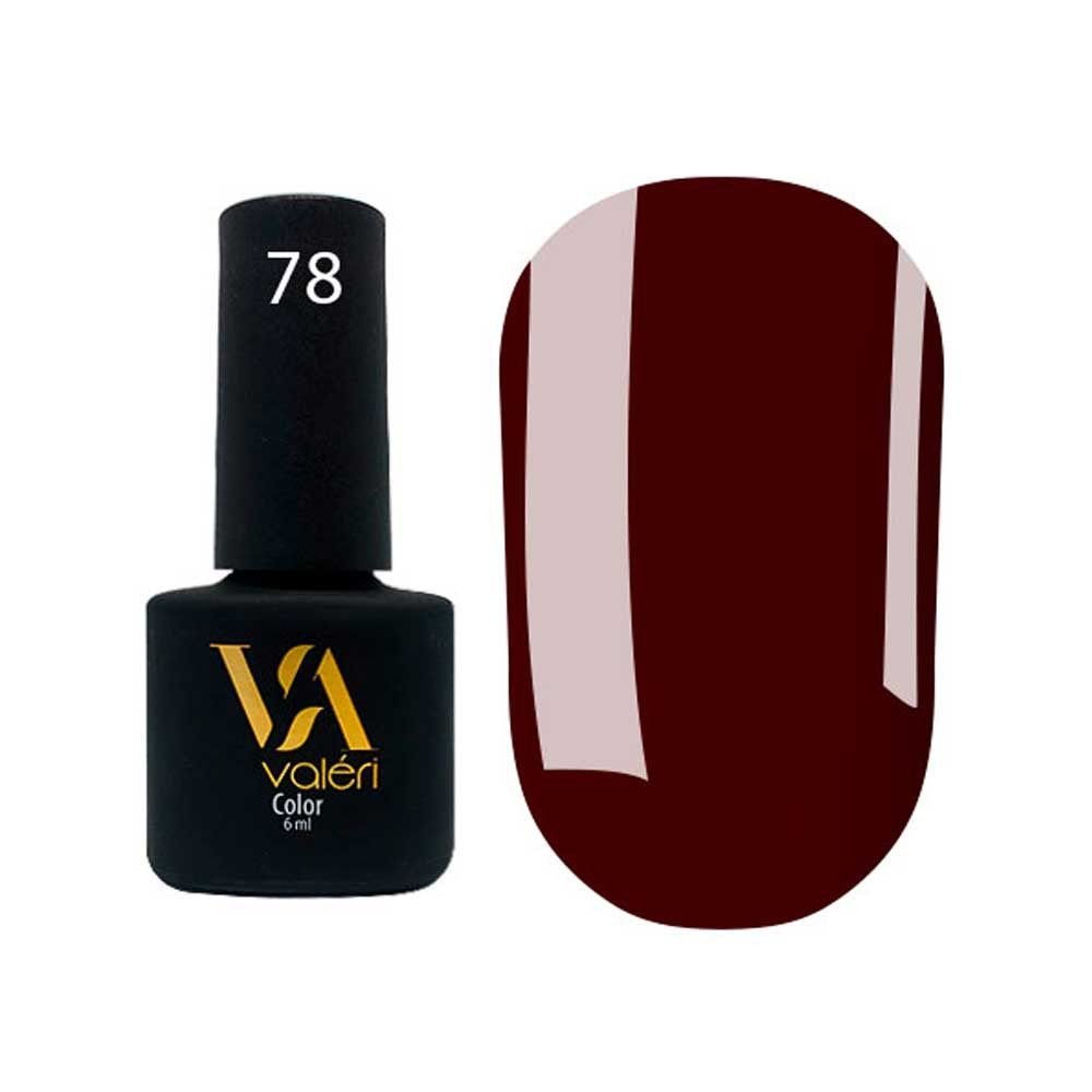 Гель-лак для нігтів Color №78 Valeri, 6 мл