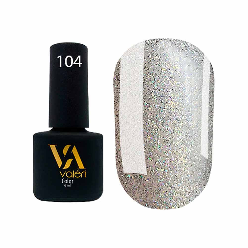 Гель-лак для нігтів Color №104 Valeri, 6 мл