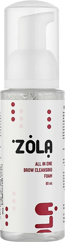 Піна для брів очищувальна ZOLA, 80 мл