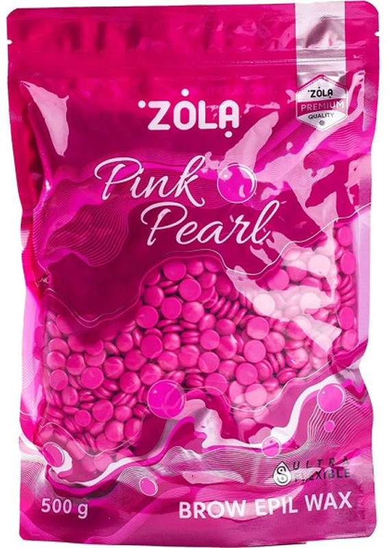 Віск гранульований Brow Epil Wax Pink Pearl ZOLA, 500 г