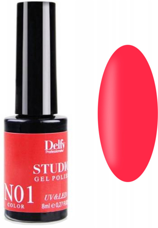 Гель-лак Studio Gel Polish №01 Delfy, 8 мл