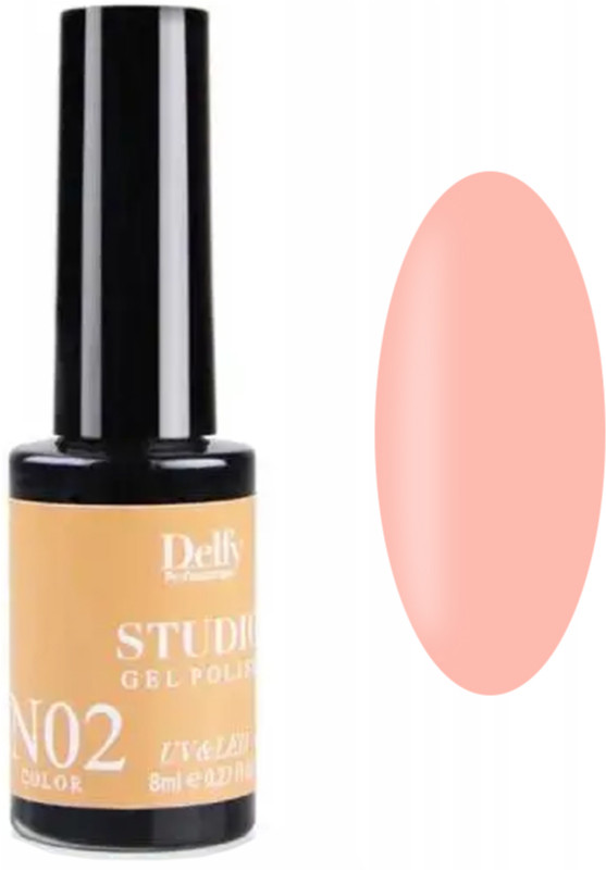 Гель-лак Studio Gel Polish №02 Delfy, 8 мл