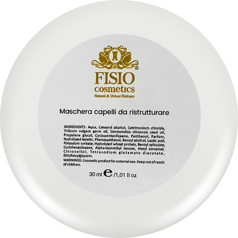 Маска для волос восстанавливающая Donna Maschera capelli da ristrutturare Fisio, 30 мл