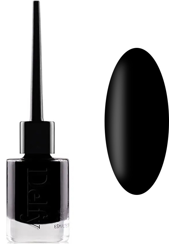 Лак для нігтів Just Black Delfy, 15 мл