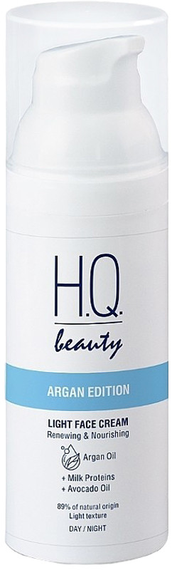 Крем для лица Восстановление и Питание Argan Edition H.Q.Beauty, 50 мл