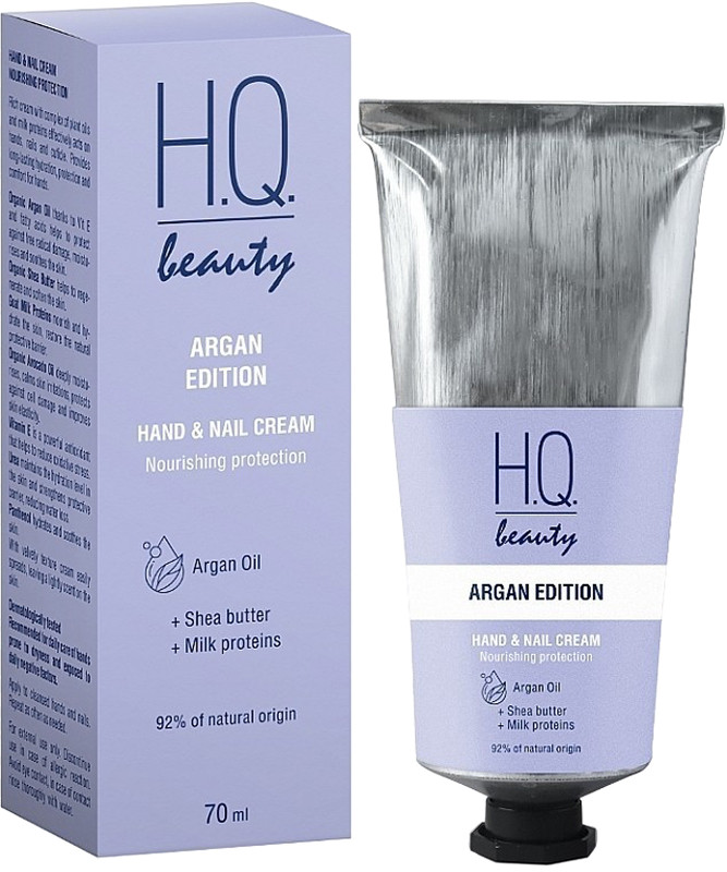 Крем для рук и ногтей Питание и Защита Argan Edition H.Q.Beauty, 70 мл  Фото 2 