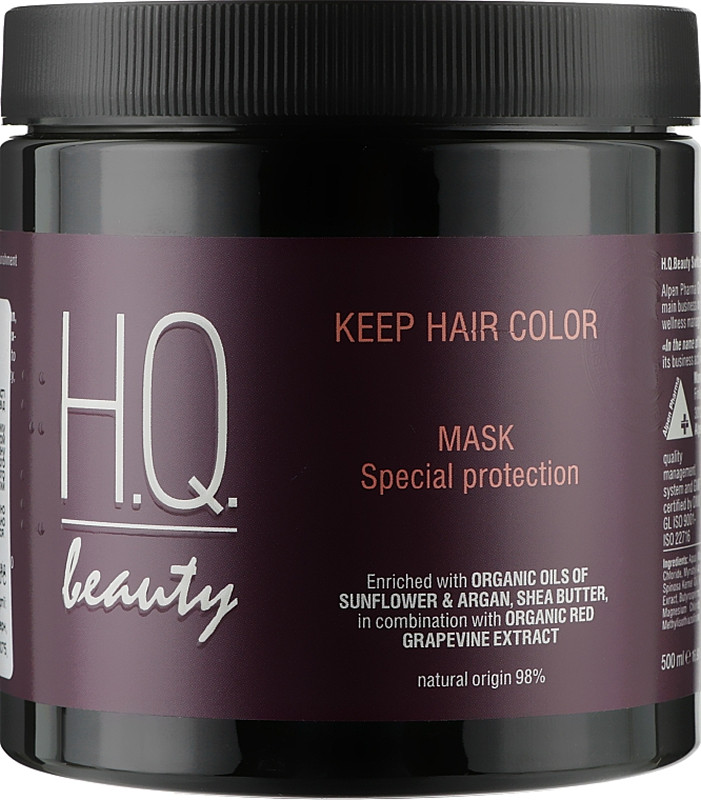 Маска для фарбованого волосся Keep Hair Color H.Q.Beauty, 500 мл 