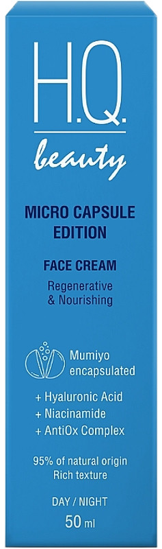 Крем для лица Регенерация и Питание Micro Capsule Edition H.Q.Beauty, 50 мл на beauty-prof.com Фото 3 Крем для лица Регенерация и Питание Micro Capsule Edition H.Q.Beauty, 50 мл Фото 3