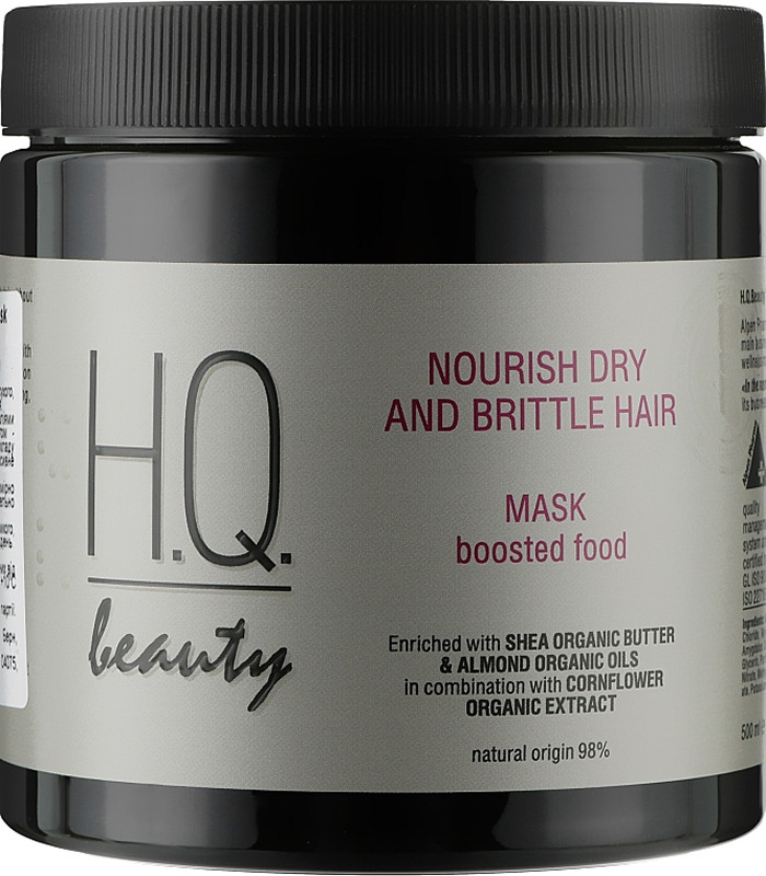 Маска для сухих и ломких волос Nourish Dry And Brittle Hair H.Q.Beauty, 500 мл на beauty-prof.com Маска для сухих и ломких волос Nourish Dry And Brittle Hair H.Q.Beauty, 500 мл
