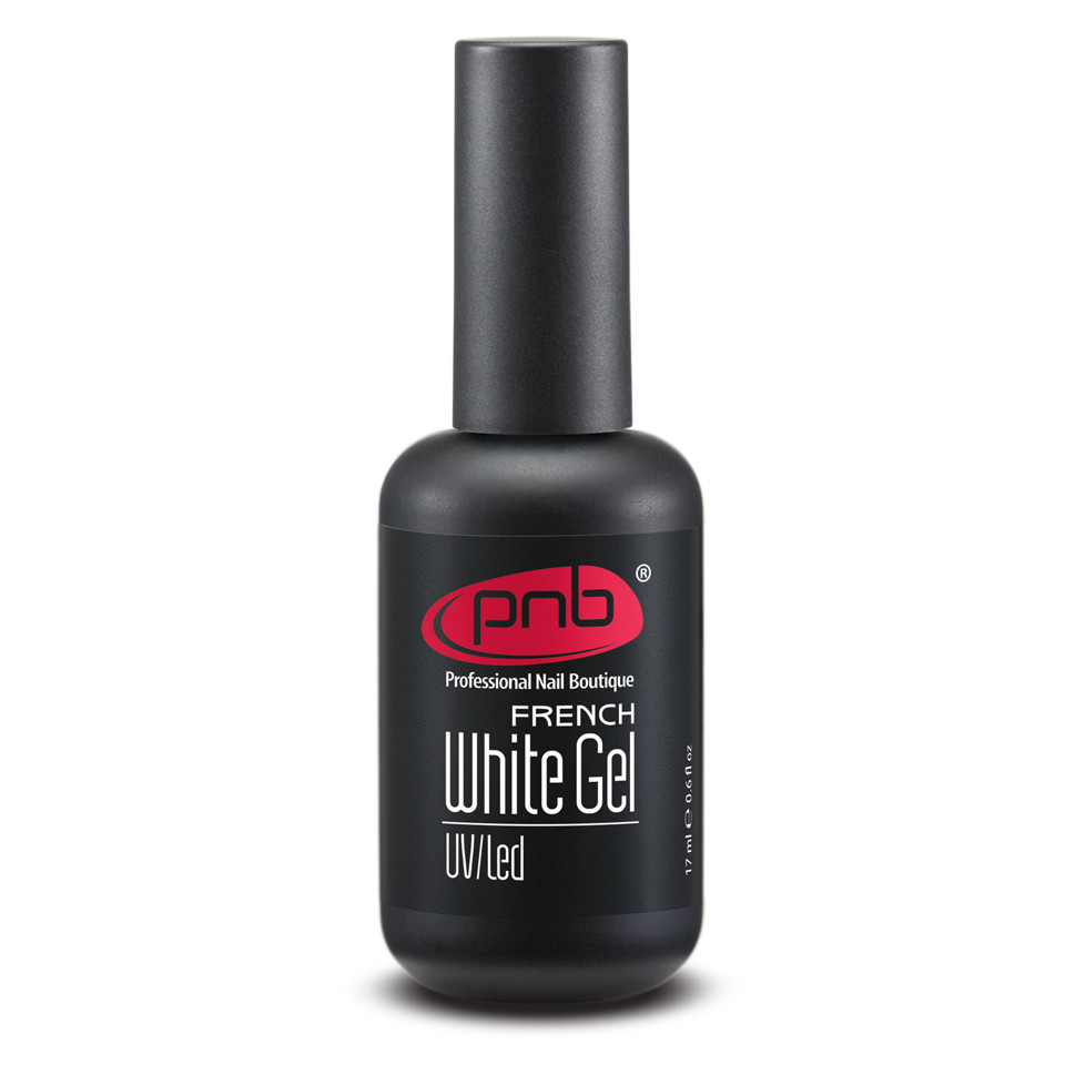 Гель Уф/лед французский белый (UV/LED Gel French White) 17 мл PNB *