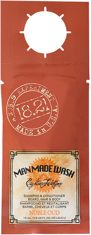 Шампунь, гель для душу і кондиціонер 3-в-1 Noble Oud 18.21 Man Made, 15 мл