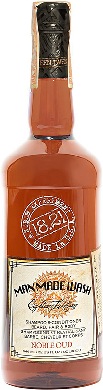Шампунь, гель для душу і кондиціонер 3-в-1 Noble Oud 18.21 Man Made, 946 мл