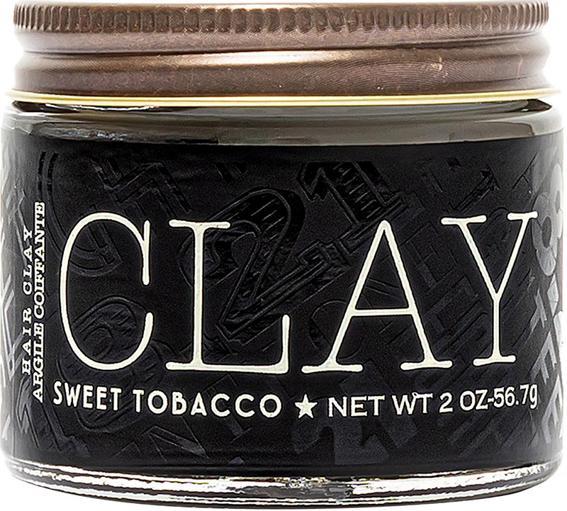 Глина для укладки волосся середня фіксація Sweet Tobacco 18.21 Man Made, 56.7 г